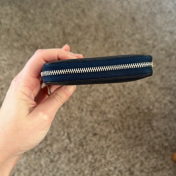 Louis Vuitton Zippy Wallet Epi Case Navy blue, excellent condition - Picture 4 of 5